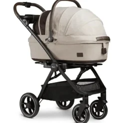Nuna Pet Stroller*Pet - Maeve & Roscoe 3-In-1 Pet Protection System, Medium Rigid Fawn