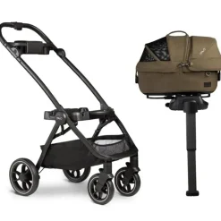 Nuna Pet Stroller*Pet - Maeve & Roscoe 3-In-1 Pet Protection System, Small Flex Brindle