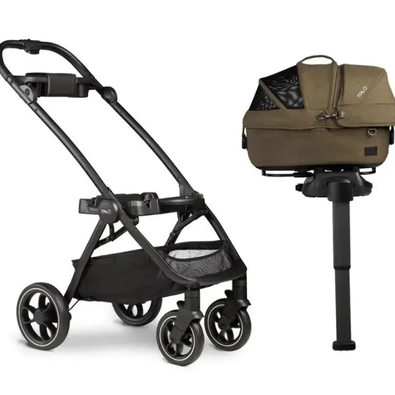 Nuna Pet Stroller*Pet - Maeve & Roscoe 3-In-1 Pet Protection System, Small Flex Brindle