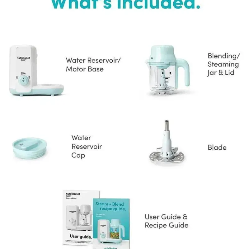 Nutribullet Processors, Blenders & Juicers*Baby - Steam and Blend Food Processor