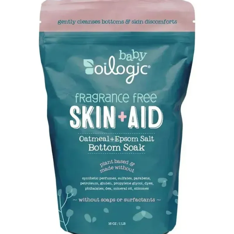 Oilogic Baby Skin Treatments|Cough & Cold*Oilogic - Baby Essentials Oatmeal Epsom Salt Bath Soak, Skin & Aid