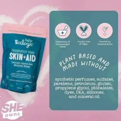 Oilogic Baby Skin Treatments|Cough & Cold*Oilogic - Baby Essentials Oatmeal Epsom Salt Bath Soak, Skin & Aid