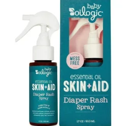 Oilogic Baby Skin Treatments|Cough & Cold*Oilogic - Diaper Rash Spray for Baby, 1.7oz
