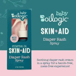 Oilogic Baby Skin Treatments|Cough & Cold*Oilogic - Diaper Rash Spray for Baby, 1.7oz