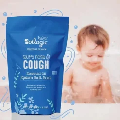 Oilogic Baby Cough & Cold*Oilogic - Epsom Soak Stuffy Nose, 32 Ounces