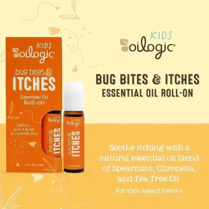 Oilogic Baby Skin Treatments|Cough & Cold*Oilogic - Kids Bug Bites & Itches Roll-On Essential Oil