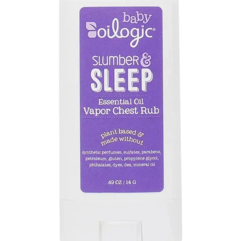 Oilogic Baby Cough & Cold*Oilogic - Relaxing Vapor Chest Rub Stick, Slumber & Sleep
