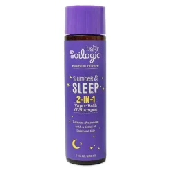 Oilogic Baby Shampoo & Conditioner*- Slumber & Sleep Essential Oil Vapor Bath Relief for Babies & Toddlers