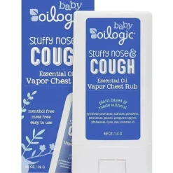 Oilogic Baby Cough & Cold*- Soothing Vapor Chest Rub, Stuffy Nose & Cough