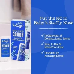 Oilogic Baby Cough & Cold*- Soothing Vapor Chest Rub, Stuffy Nose & Cough