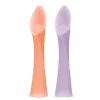 Ola Baby Utensils & Accessories|Dishes, Utensils & Food Containers*- 100% Silicone Soft-Tip Training Spoon for Baby Led Weaning, 2pack, Coral/Lilac