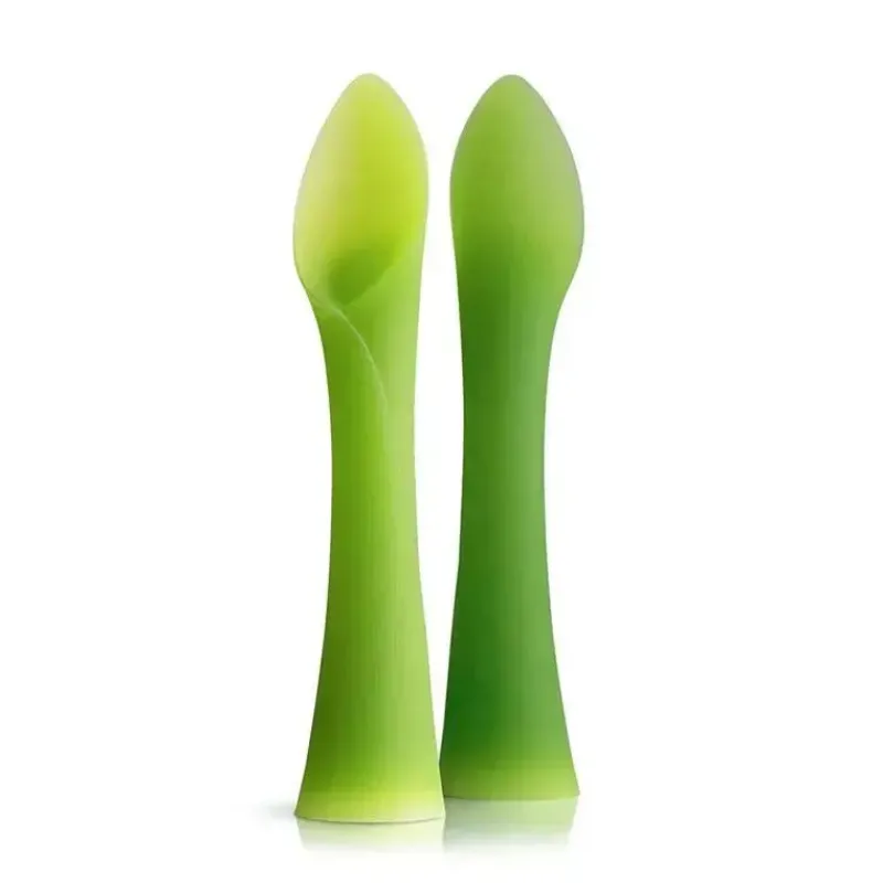 Ola Baby Utensils & Accessories|Dishes, Utensils & Food Containers*- Baby Training Spoons, Green (Set of 2)