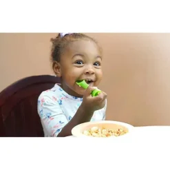 Ola Baby Utensils & Accessories|Dishes, Utensils & Food Containers*- Baby Training Spoons, Green (Set of 2)