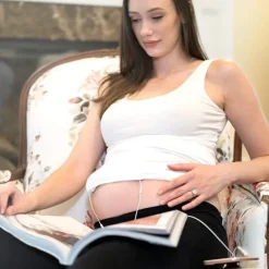 Olababy Cool Baby Products*Ola Baby - Bellytunes Prenatal Pregnancy Earbuds Adapter System for iOS & Samsung Devices