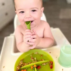 Ola Baby Utensils & Accessories|Dishes, Utensils & Food Containers*- 2Pk Training Fork + Spoon Set, Green