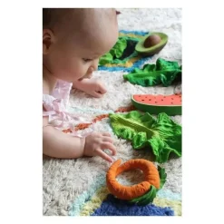 Oli u0026 Carol Rattles & Teethers|Toys For 0-12 Months*Oli & Carol - Chewable Toy, Kendall The Kale