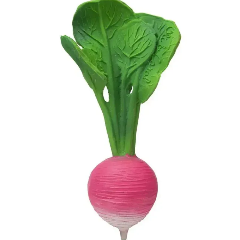 Oli u0026 Carol Rattles & Teethers|Toys For 0-12 Months*Oli & Carol - Chewable Toy, Ramona The Radish