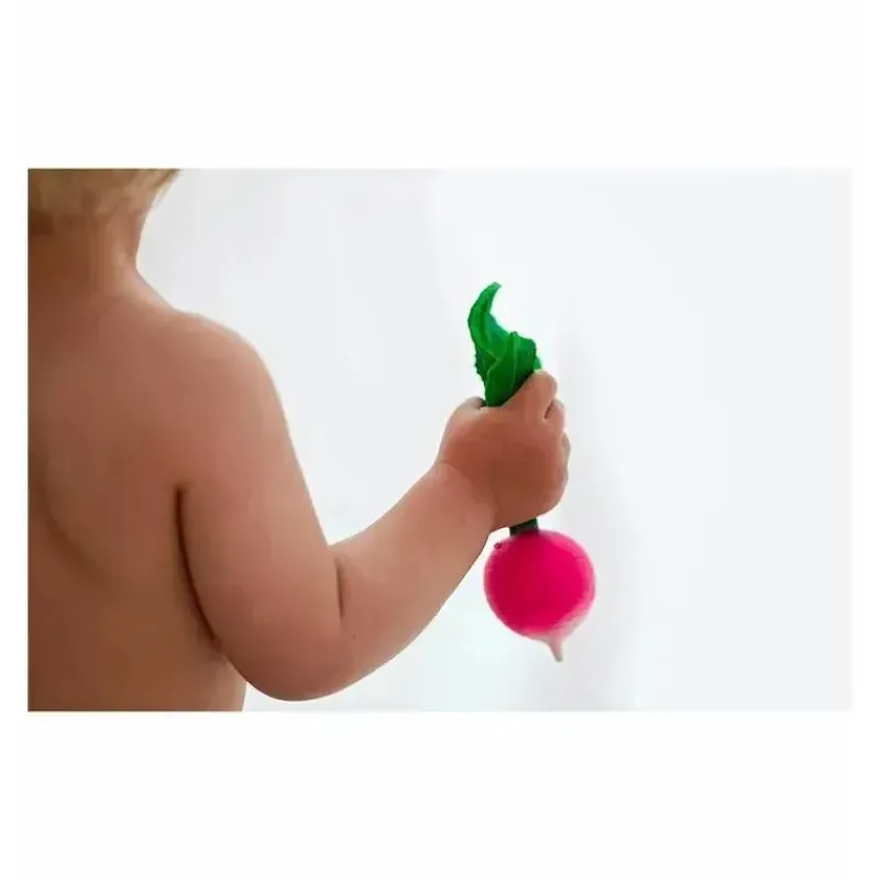 Oli u0026 Carol Rattles & Teethers|Toys For 0-12 Months*Oli & Carol - Chewable Toy, Ramona The Radish