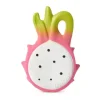 Oli u0026 Carol Rattles & Teethers|Toys For 0-12 Months*Oli & Carol - Chewable Toy, Fucsia The Dragon Fruit