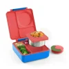 OmieBox Lunch Box|Dishes, Utensils & Food Containers*- Bento Box for Kids, Red