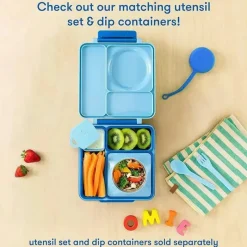OmieBox Utensils & Accessories|Dishes, Utensils & Food Containers*- Divider Orange, Blue Sky