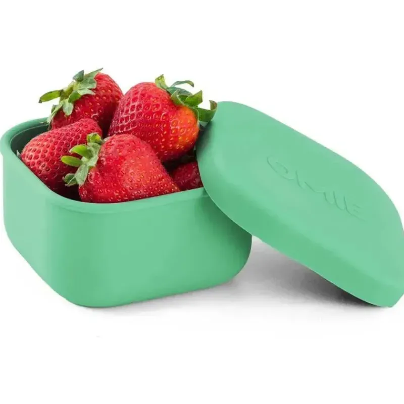OmieBox Food Jars & Snack Cups|Dishes, Utensils & Food Containers*- Food Storage Containers with Lid, Green