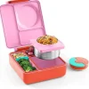 OmieBox Lunch Boxes & Bags|Lunch Box*- Insulated Bento Box with Leak Proof Thermos Food Jar, Pink Berry