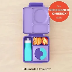 OmieBox Straw, Sippy & Training Cups|Dishes, Utensils & Food Containers*- Leak-Proof Silicone Water Bottle, Teal