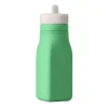 OmieBox Straw, Sippy & Training Cups|Dishes, Utensils & Food Containers*- Leak-Proof Silicone Water Bottle, Green