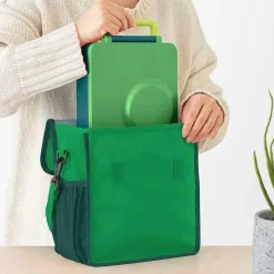 OmieBox Lunch Boxes & Bags|Lunch Box*- Omie Insulated Nylon Lunch Tote, Green