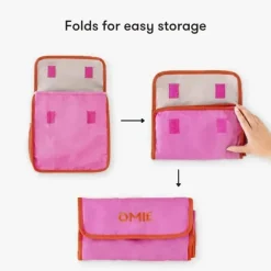 OmieBox Lunch Boxes & Bags|Lunch Box*- Omie Insulated Nylon Lunch Tote, Pink