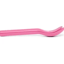 OmieBox Utensils & Accessories|Dishes, Utensils & Food Containers*- 2Pk Plastic Reusable Fork & Spoon Silverware, Bubble Pink