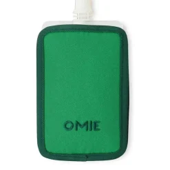 OmieBox Straw, Sippy & Training Cups|Dishes, Utensils & Food Containers*- Pouch Cooler, Freezable Insulated Sleeve, Green