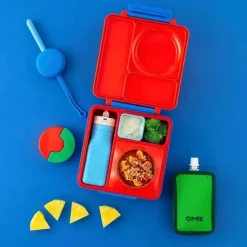 OmieBox Straw, Sippy & Training Cups|Dishes, Utensils & Food Containers*- Pouch Cooler, Freezable Insulated Sleeve, Green