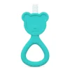 oogiebear Rattles & Teethers|Toys For 0-12 Months*- 360° Baby Teether, Seafoam