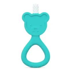 oogiebear Rattles & Teethers|Toys For 0-12 Months*- 360° Baby Teether, Seafoam