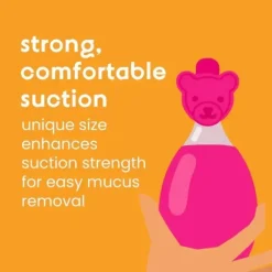 oogiebear Cleaning*- Baby Bear Pair Nasal Aspirator with Booger Picker and Ear Cleaner, Blue