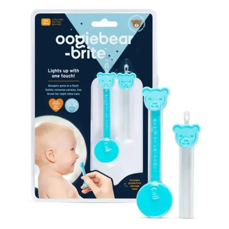 oogiebear Cool Baby Products|Cleaning*- Brite Baby Booger Remover - Nighttime LED Light
