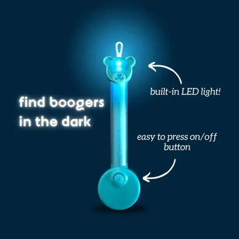 oogiebear Cool Baby Products|Cleaning*- Brite Baby Booger Remover - Nighttime LED Light