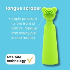 oogiebear Cleaning*- Finger Brush And Tongue Scraper