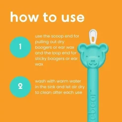 oogiebear Cleaning*- Nasal Booger And Ear Wax Remover For Babies, Blue