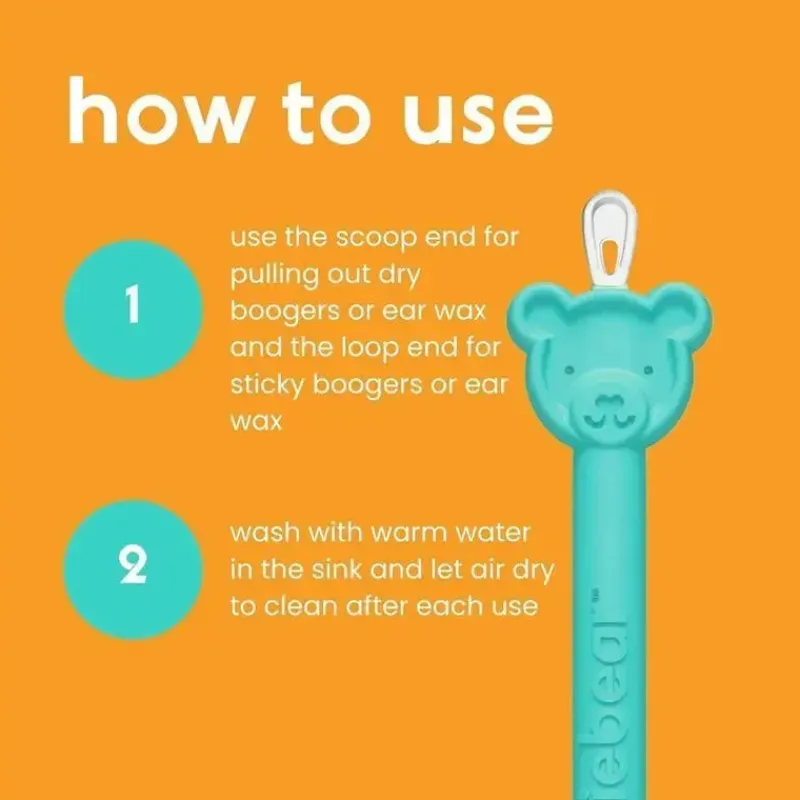 oogiebear Cleaning*- Nasal Booger And Ear Wax Remover For Babies, Blue