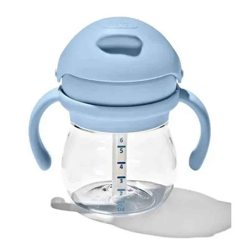 Oxo Straw, Sippy & Training Cups|Dishes, Utensils & Food Containers*- 6 Oz Tot Transitions Straw Cup with Removable Handles, Dusk