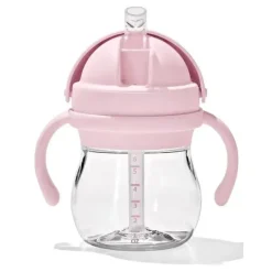 Oxo Straw, Sippy & Training Cups|Dishes, Utensils & Food Containers*- 6 Oz Tot Transitions Straw Cup with Removable Handles, Blossom