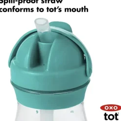 Oxo Straw, Sippy & Training Cups|Dishes, Utensils & Food Containers*- 9 Oz Tot Transitions Straw Cup, Teal