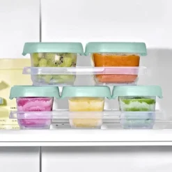 Oxo Food Storage*- Tot 12 Pc Baby Blocks Food Storage Container Set, Opal