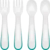 Oxo Utensils & Accessories|Dishes, Utensils & Food Containers*- 4Pk Tot Plastic Fork & Spoon Multipack, Teal