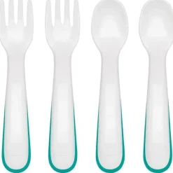 Oxo Utensils & Accessories|Dishes, Utensils & Food Containers*- 4Pk Tot Plastic Fork & Spoon Multipack, Teal