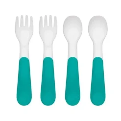Oxo Utensils & Accessories|Dishes, Utensils & Food Containers*- 4Pk Tot Plastic Fork & Spoon Multipack, Teal