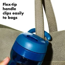 Oxo Straw, Sippy & Training Cups|Dishes, Utensils & Food Containers*- Tot Adventure Water Bottle Navy, Plastic